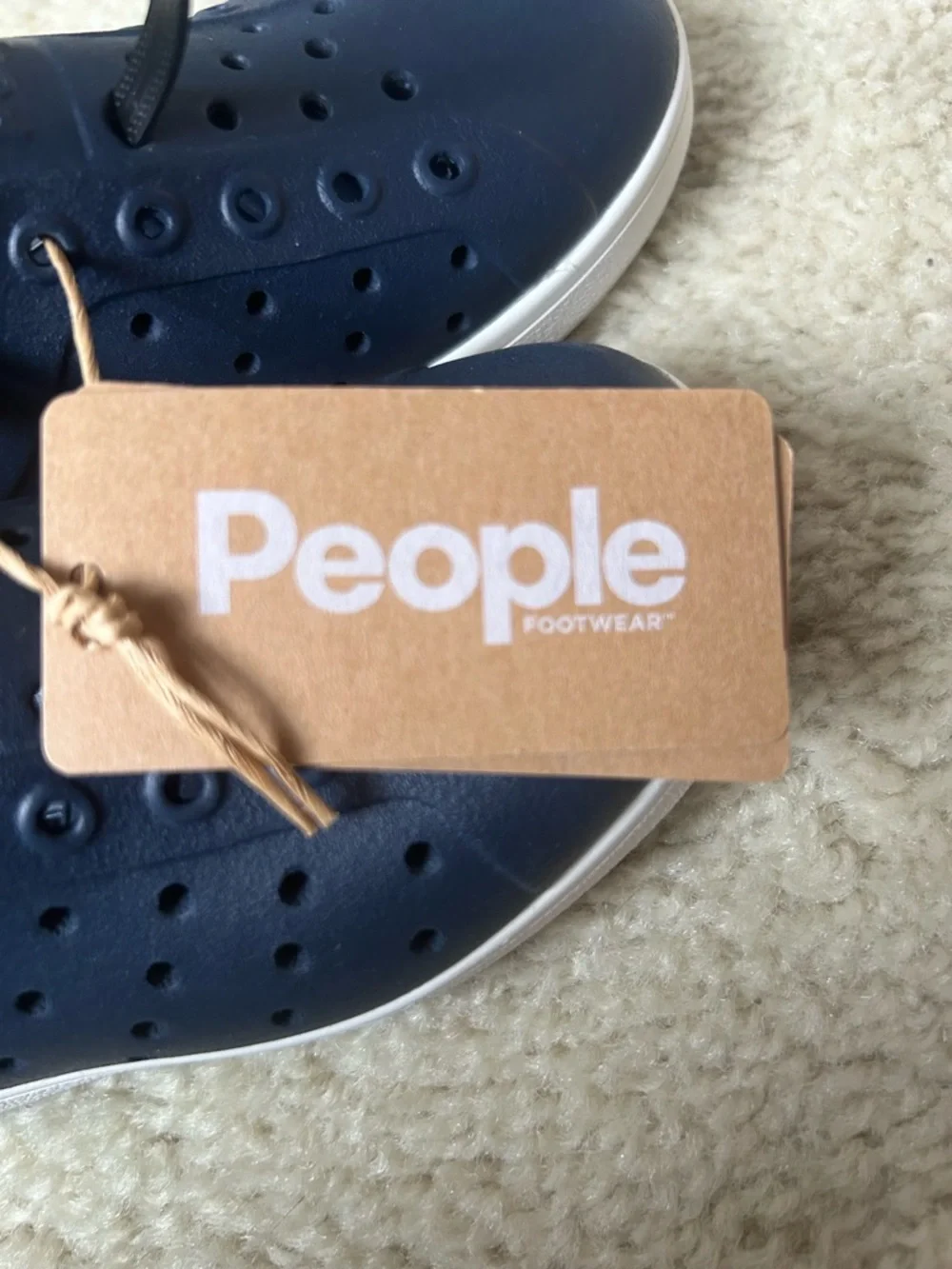 People Footwear Kids' Navy Water Shoes - Slip-On, Lightweight